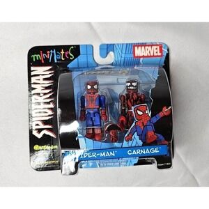 2003 Diamond Select Marvel Minimates Action Figure Spider-Man & Carnage New VTG